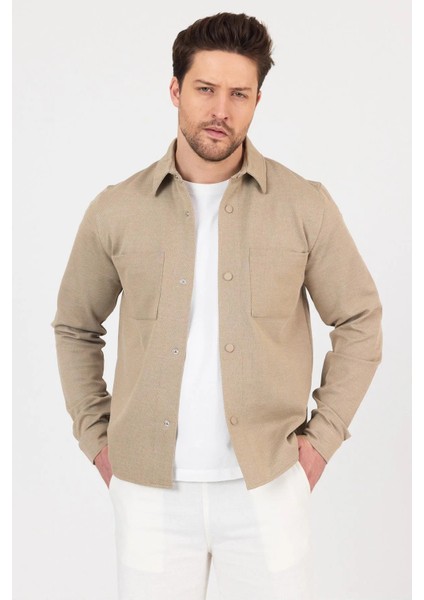 Erkek Comfort Gömlek Ceket