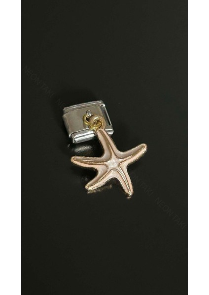 Charm, İtalyan Bileklik için, Kararmayan, Deniz Yıldızı, BİLEKLİK DAHİL DEĞİL, Gümüş Renk, Model31 fiyatları