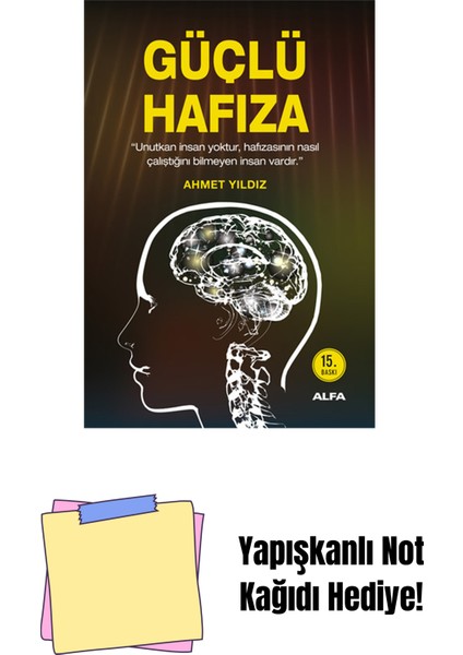Güçlü Hafıza + Yapışkanlı Not Kağıdı