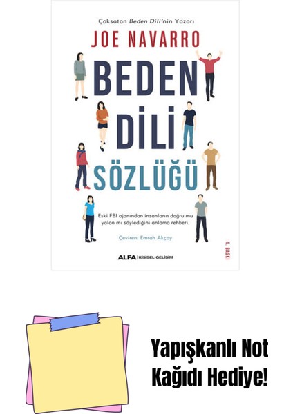 Beden Dili Sözlüğü + Yapışkanlı Not Kağıdı