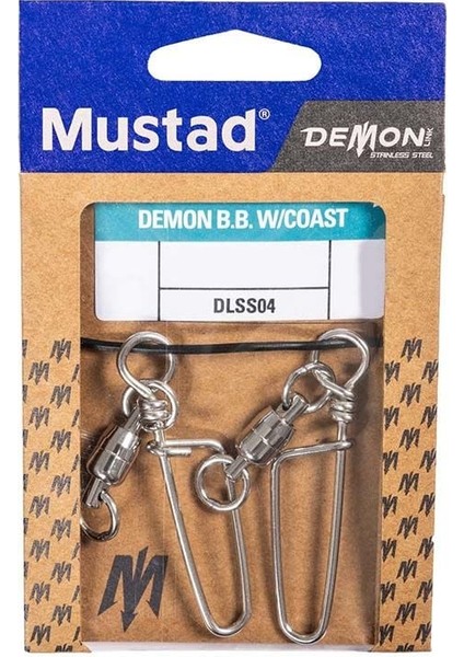 Demon Bilyalı Klipsli Fırdöndü DLSS004 Standart - No:8 - 2li fiyatları