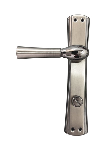 Marmaris Açmalı Füme Saten Wc Kapı Kolu-Kolay Montaj, Iç Kapı Kolu, Modern Kapı Kolu (1 Takım)-SOL fiyatları