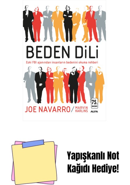 Beden Dili + Yapışkanlı Not Kağıdı