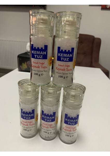 Erzincan Kemah Tuzu - Doldurulabilir Değirmen - 100 gr