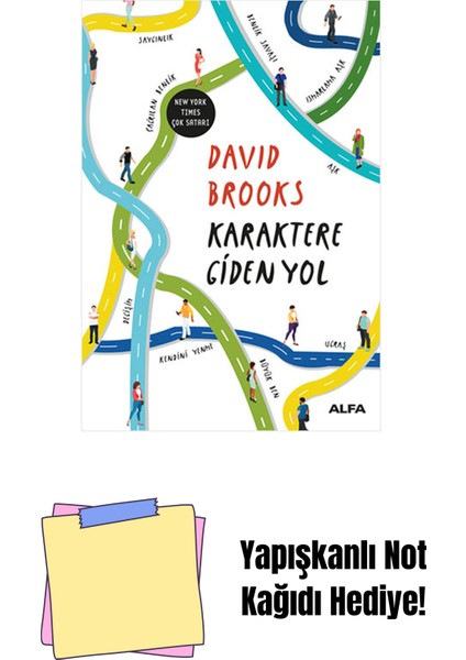 Karaktere Giden Yol + Yapışkanlı Not Kağıdı