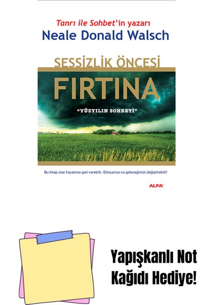 Sessizlik Öncesi Fırtına + Yapışkanlı Not Kağıdı