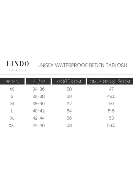 Aqua Black Unisex Yağmurluk Beden XL indirimleri