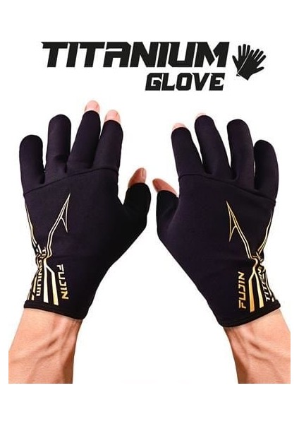 Pro Angler S24 Titanium Gloves Black Gold S/m fiyatları