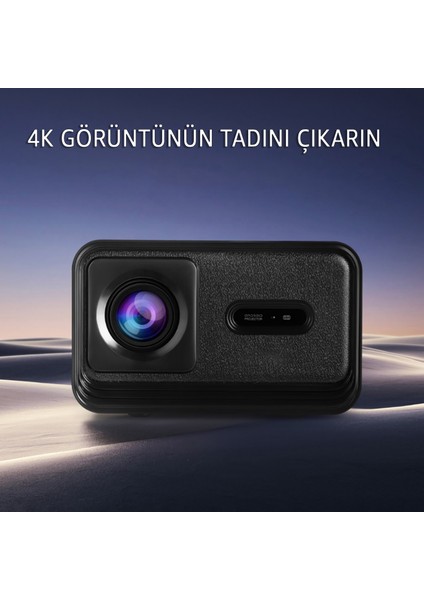 Lensun New 13 Projeksiyon Cihazı 4K Görüntü - Wifi Bluetooth Destekli - Android Kurulu Android Tv - Dahili Hoparlör - Kumandadan Odak - Dahili Hafıza fiyatları