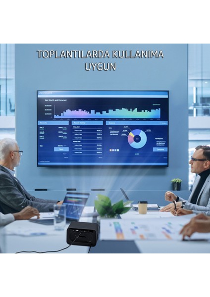 Lensun New 13 Projeksiyon Cihazı 4K Görüntü - Wifi Bluetooth Destekli - Android Kurulu Android Tv - Dahili Hoparlör - Kumandadan Odak - Dahili Hafıza indirimleri