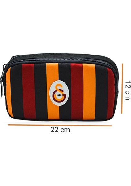 Galatasaray 2 Bölmeli Çucuklu Desenli Kalemlik Kalem Çantası fiyatları
