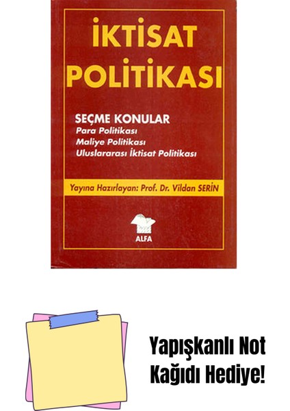 Iktisat Politikası + Yapışkanlı Not Kağıdı