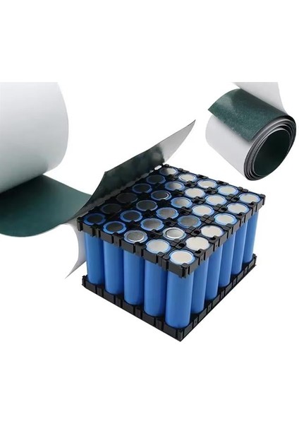 PM-28236 Lityum Pil Yalıtım Izolasyon Arpa Kağıt Bant 0.2mm 10CM 100 Metre (Barley Roll