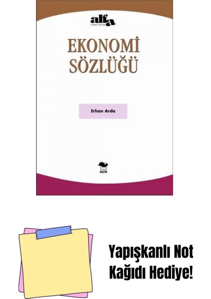 Ekonomi Sözlüğü + Yapışkanlı Not Kağıdı