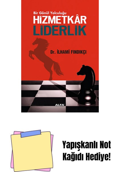 Hizmetkar Liderlik (Cep Boy) + Yapışkanlı Not Kağıdı