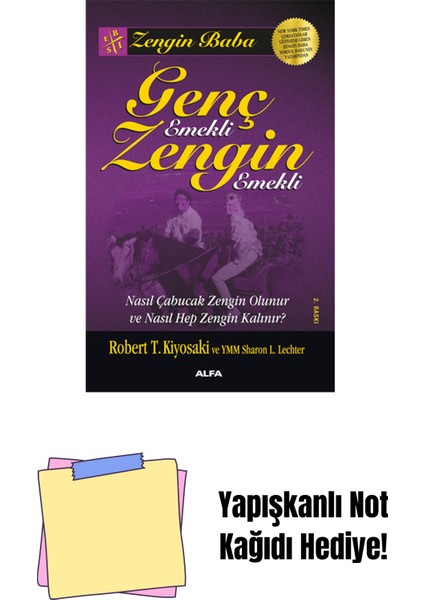 Genç Emekli Zengin Emekli + Yapışkanlı Not Kağıdı