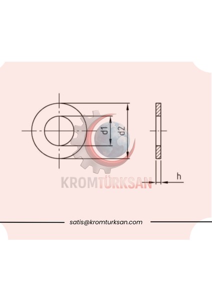 Kromtürksan - Paslanmaz Pul - 20 Adet fiyatları
