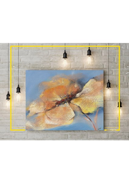 Kanvas Tablo - Begonya Çiçeği Boyama Tablo fiyatları