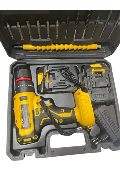 ASR232 Profesyonel 12V Dijital Ekranlı Akülü Vidalama Matkap Seti Darbeli – 2 Yıl Garantili fırsatları