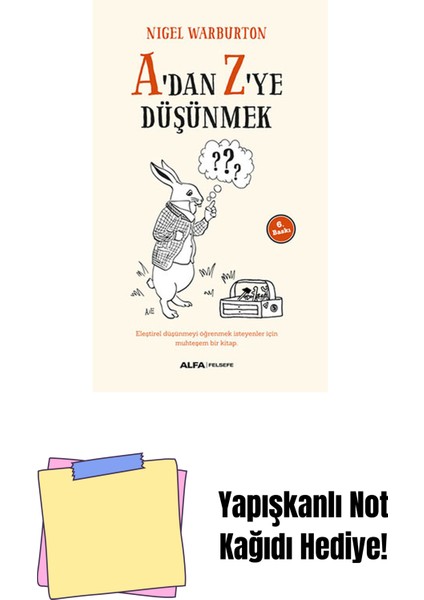 A'dan Z'ye Düşünmek + Yapışkanlı Not Kağıdı