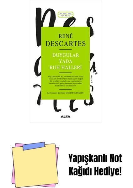 Duygular Yada Ruh Halleri + Yapışkanlı Not Kağıdı