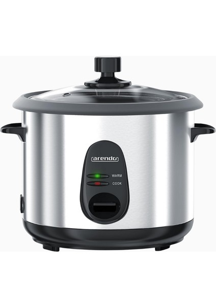 1,5 L Pirinç Pişirici, Paslanmaz Çelik, 4 Kişilik, Sıcak Tutma Fonksiyonlu
