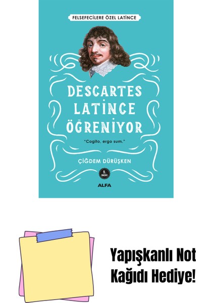 Descartes Latince Öğreniyor + Yapışkanlı Not Kağıdı