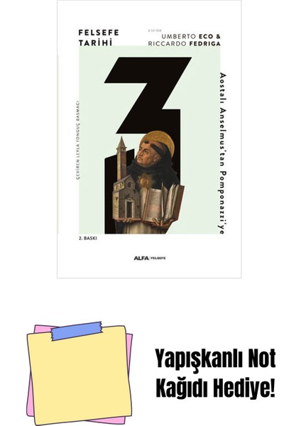 Felsefe Tarihi 3 + Yapışkanlı Not Kağıdı