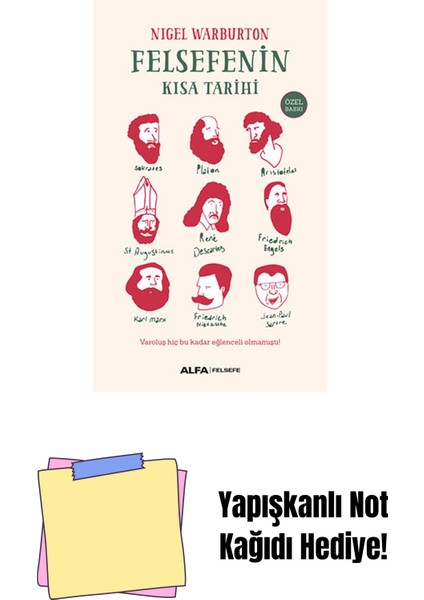 Felsefenin Kısa Tarihi + Yapışkanlı Not Kağıdı