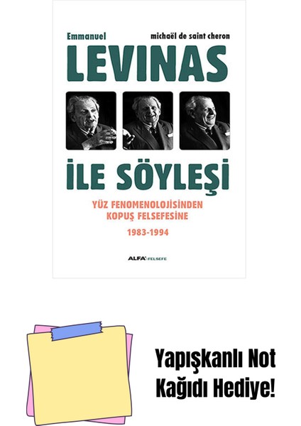 Levinas ile Söyleşi + Yapışkanlı Not Kağıdı