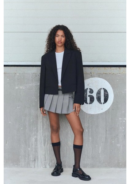 Allbucks Zara, Kemerli Pilili Şort Etek ABZRA1070 fiyatları