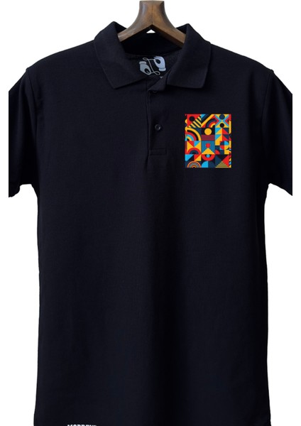 Siyah Lacoste Tasarım Polo Yaka modelleri