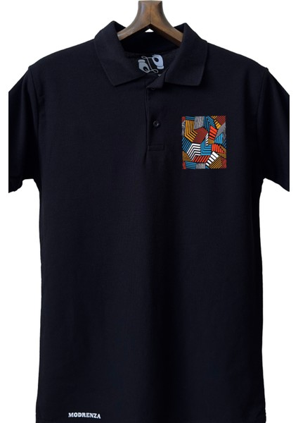 Siyah Lacoste Tasarım Polo Yaka modelleri