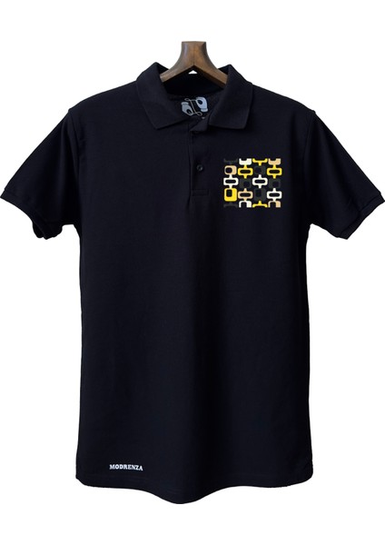 Siyah Lacoste Tasarım Polo Yaka fiyatları