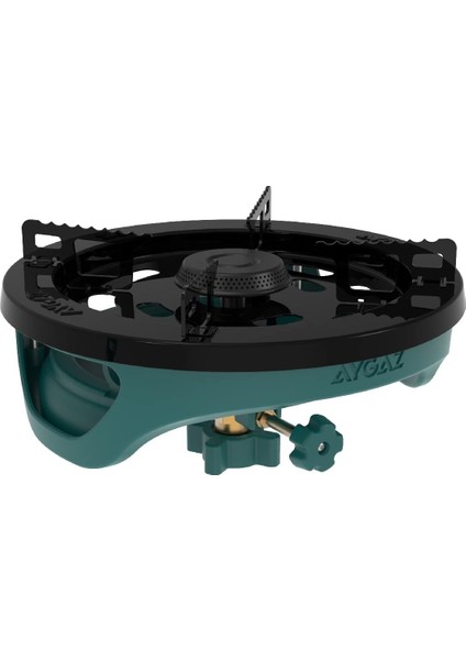 Mini Ocak Ye-22, Kamp Ocağı, Taşınabilir Ocak, Hassas Musluk Ayarı, Yanmaz Malzeme, Yeşil