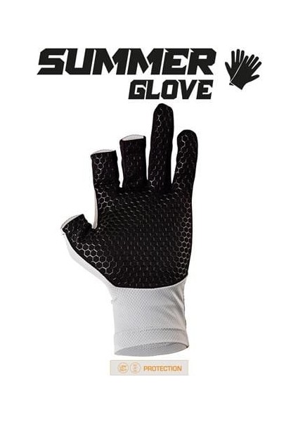 Pro Angler S24 Summer Gloves Grey S/m indirimleri