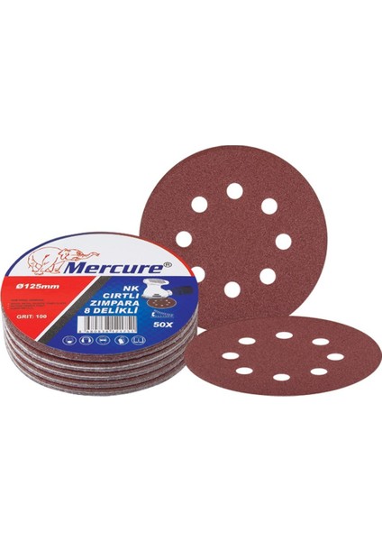 125MM 400 Kum Delikli Cırt Zımpara