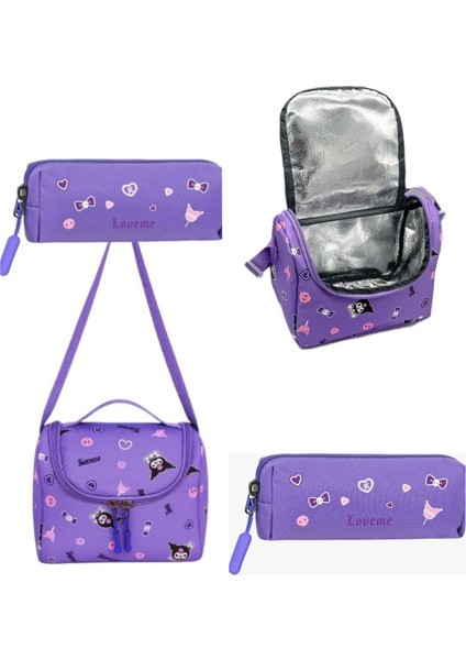 Yeni Sezon Isı Yalıtımlı Thermal Beslenme Çantası ve Kalemlik Çantası 2 Li Set ( Beslenme Çantası+Kalemlik ) fiyatları