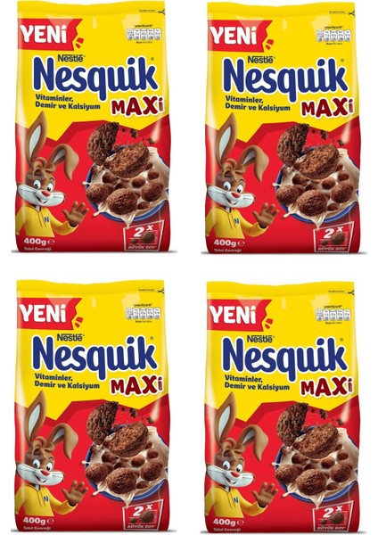 Maxi Mısır Gevreği 400 gr x 4 Adet