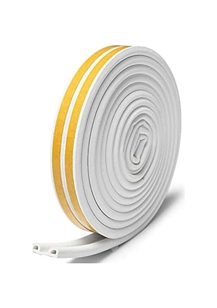 5x2=10 Metre Beyaz Kapı Pencere Soğuk Izolasyon Bandı Fitili Yapışkanlı fiyatları