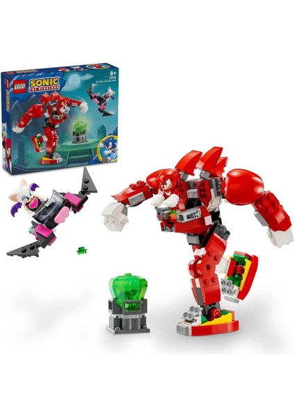 Sonic The Hedgehog Knuckles’ın Gardiyan Robotu 76996-8 Yaş ve Üzeri Çocuklar Için Yaratıcı Oyuncak Yapım Seti (276 Parça)
