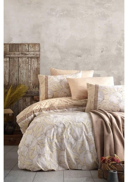 Igi Ranforce Nevresim Takımı Tek Kişilik Leaf Kahve fiyatları