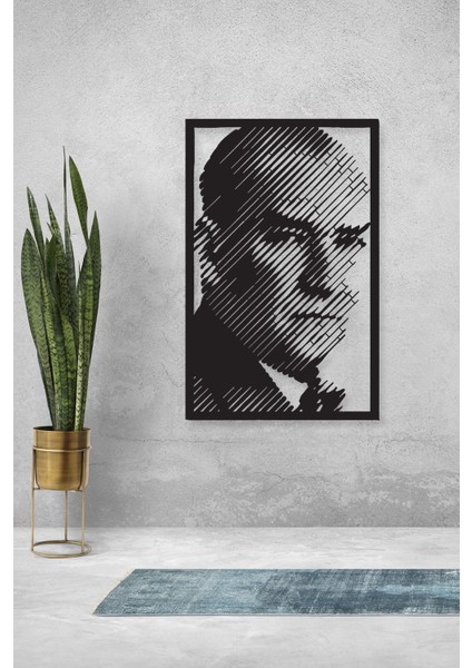 Mustafa Kemal Atatürk Metal Tablo