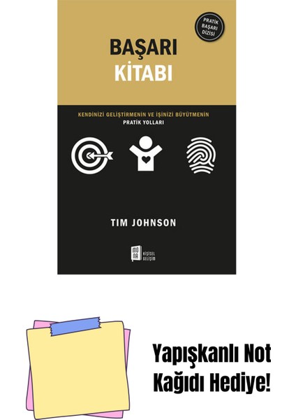 Başarı Kitabı + Yapışkanlı Not Kağıdı