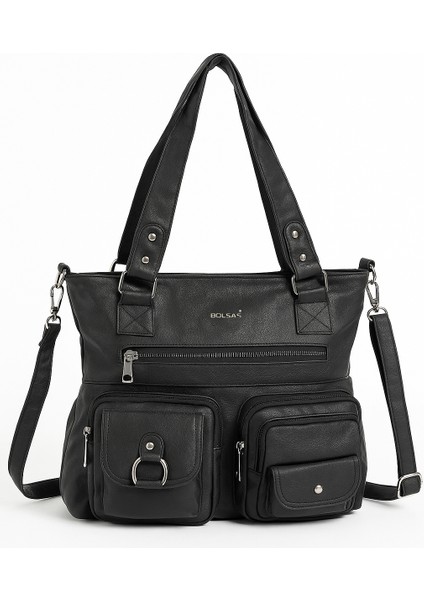 Bolsas Kadın Omuz Çanta Siyah 1035