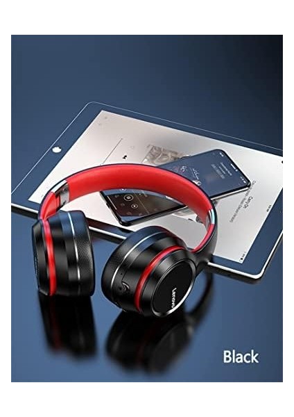 HD200 Kablosuz Bluetooth 5.0 Kulak Üstü Kulaklık Siyah modelleri