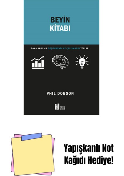 Beyin Kitabı + Yapışkanlı Not Kağıdı