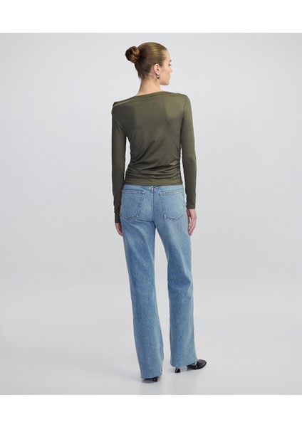 Kayık Yaka Tişört IW6250070016022 fırsatları