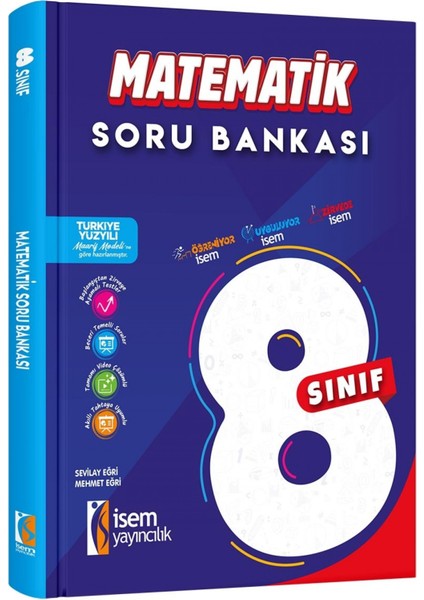 Isem Yayıncılık 8.sınıf Matematik Soru Bankası