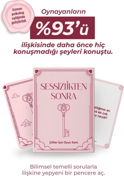 Sessizlikten Sonra - Çiftler Için Soru Kartları